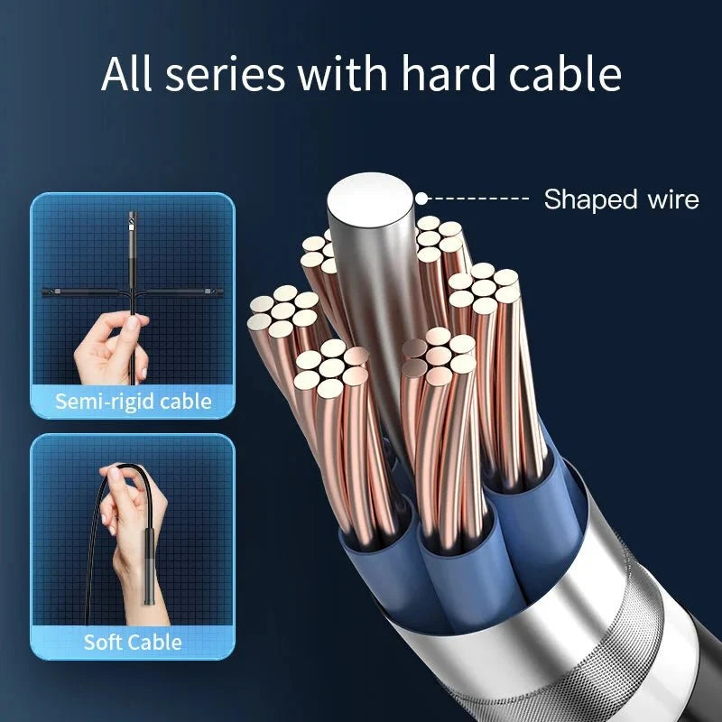 KERUI 2MP Industrial Endoscope Camera - Dual Lens, IP67 Waterproof, Type - C Ready - stepyours.com
