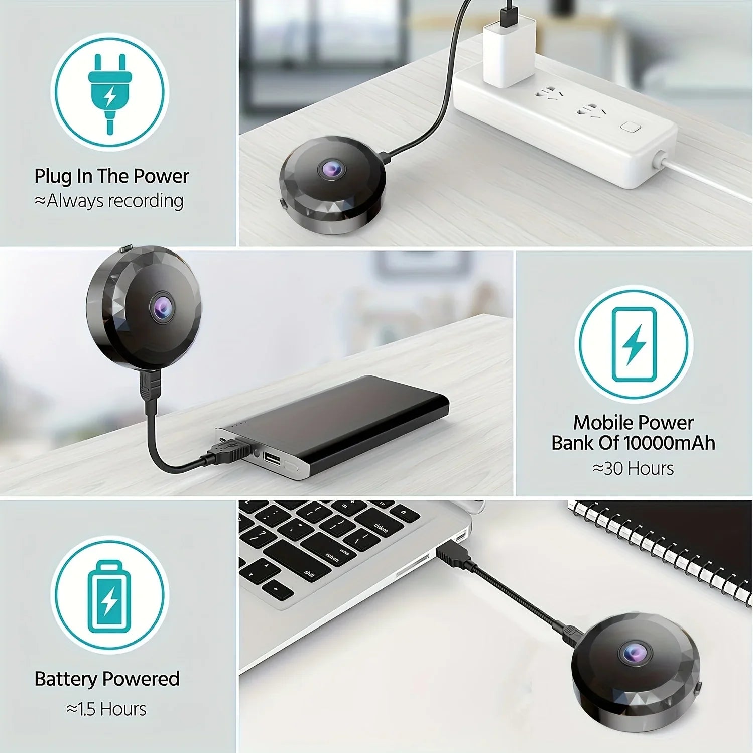 Mini WiFi 1080P Security Camera Night Vision Instant Alerts - stepyours.com