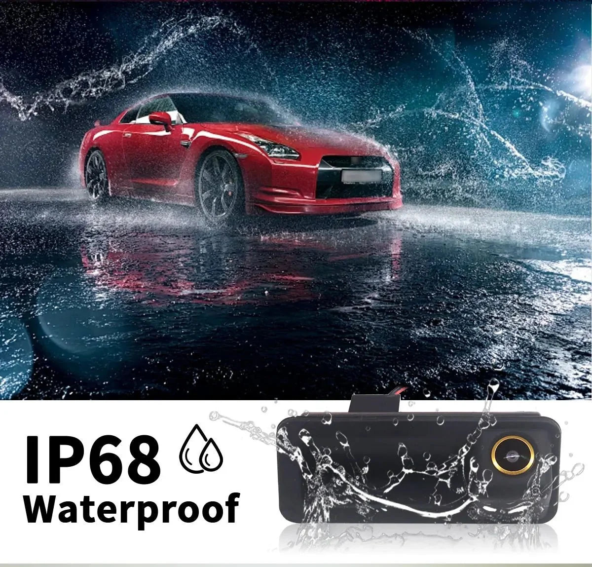 Rear View Camera 1080P 170 Degree For Ford Focus 2 Mk2 Mondeo Mk4 S Max - stepyours.com