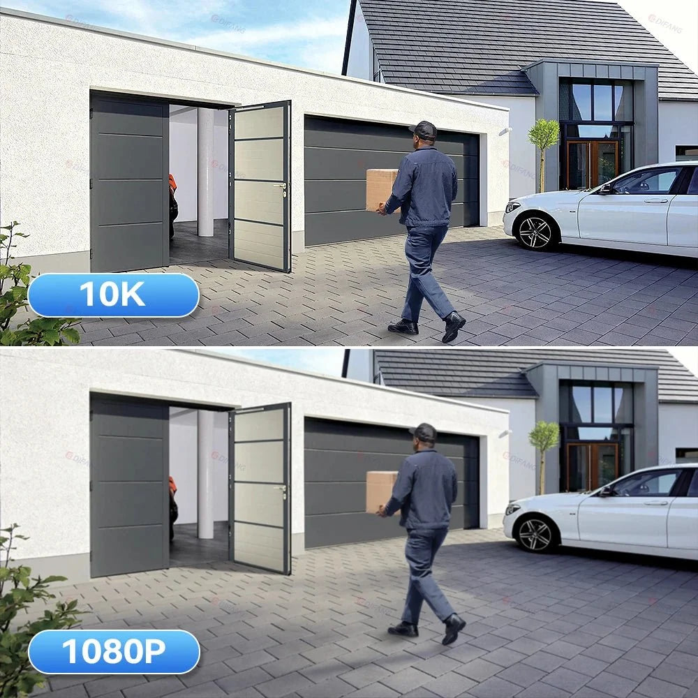 DIFANG 20MP Outdoor Security Camera With 10x Zoom And Auto Tracking - stepyours.com