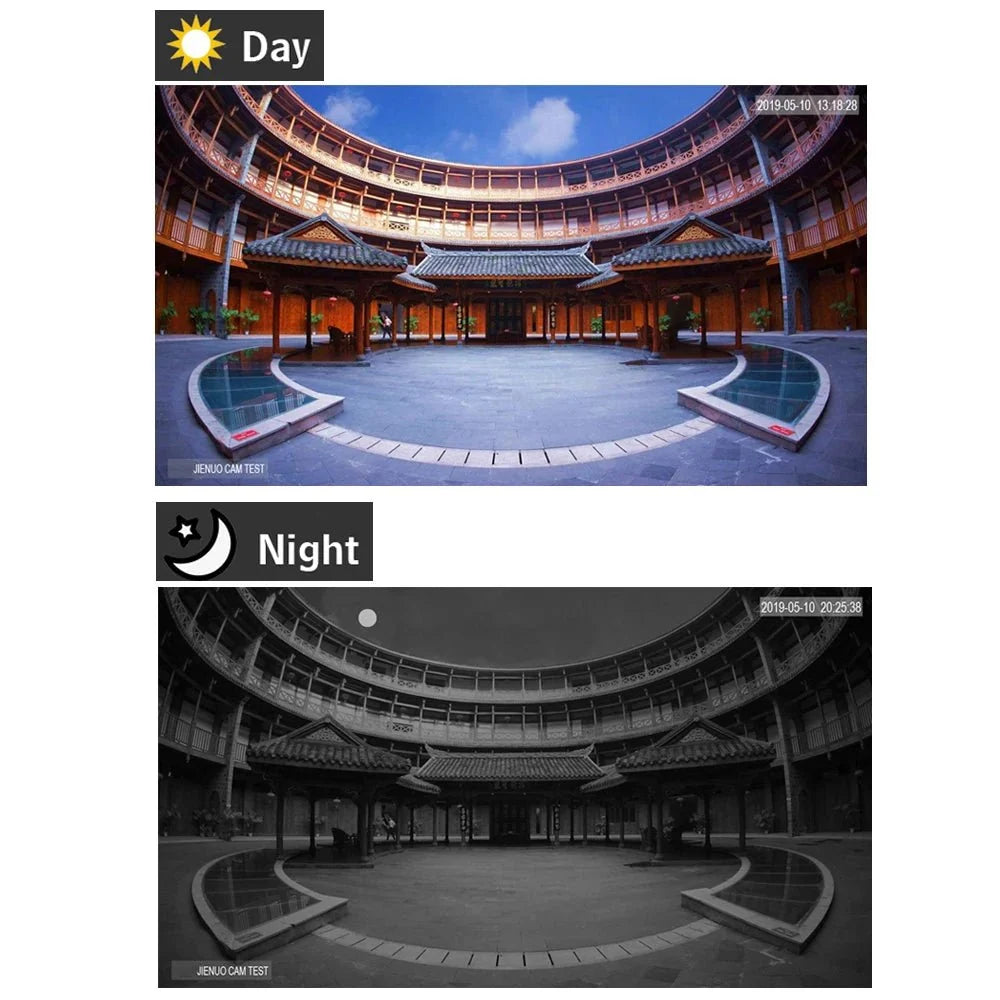 Camhipro Outdoor WiFi IP Camera 5MP 1080P With Instant Motion Alerts - stepyours.com