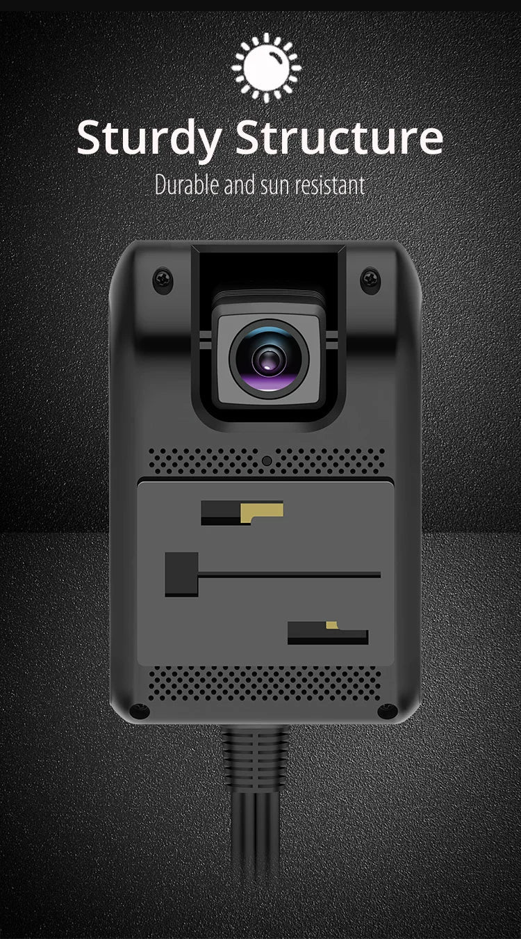 Jimi JC400P 4G Car Camera Dual 1080P Live Stream GPS Tracking WiFi Dash Cam - stepyours.com