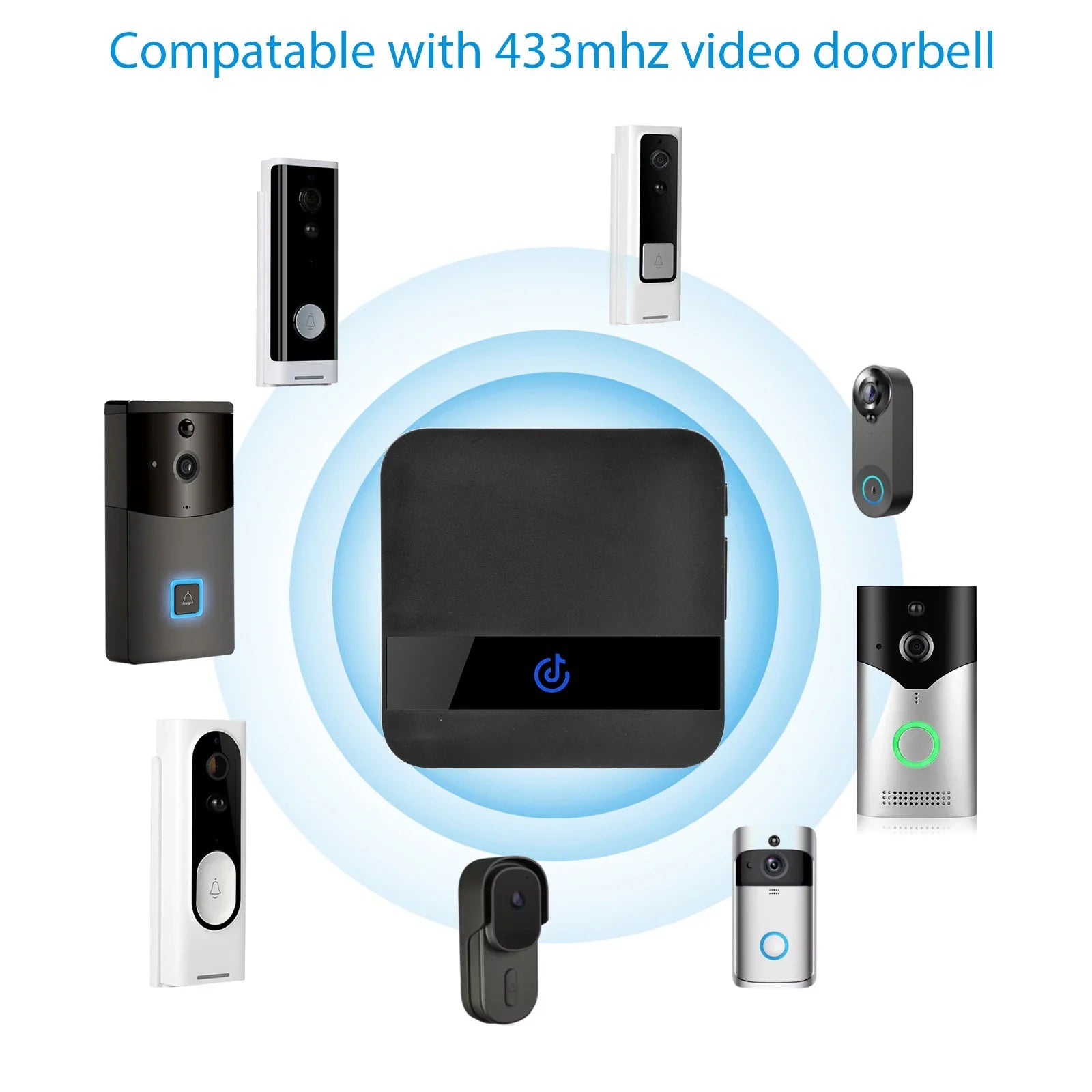 Smart Doorbell With RF 433MHz And WiFi Video Door Phone - stepyours.com
