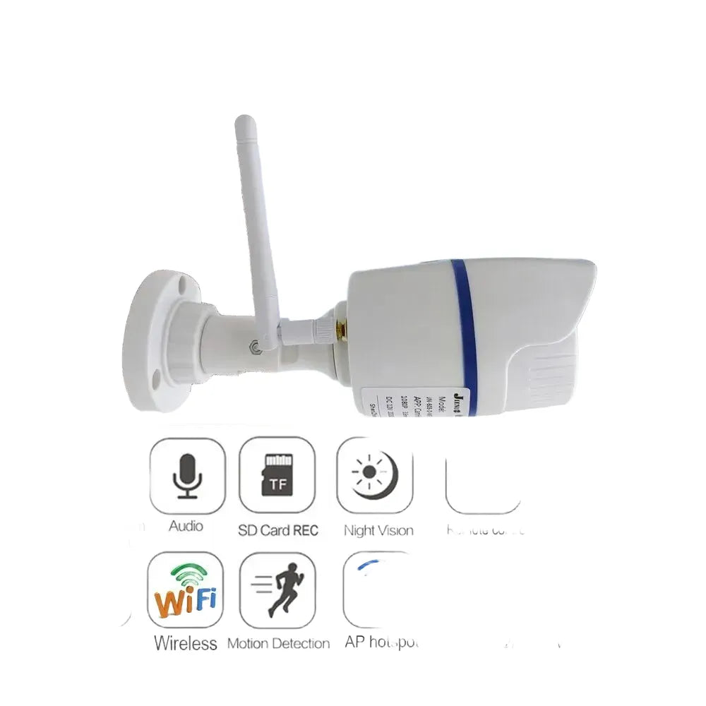 Camhipro Outdoor WiFi IP Camera 5MP 1080P With Instant Motion Alerts - stepyours.com