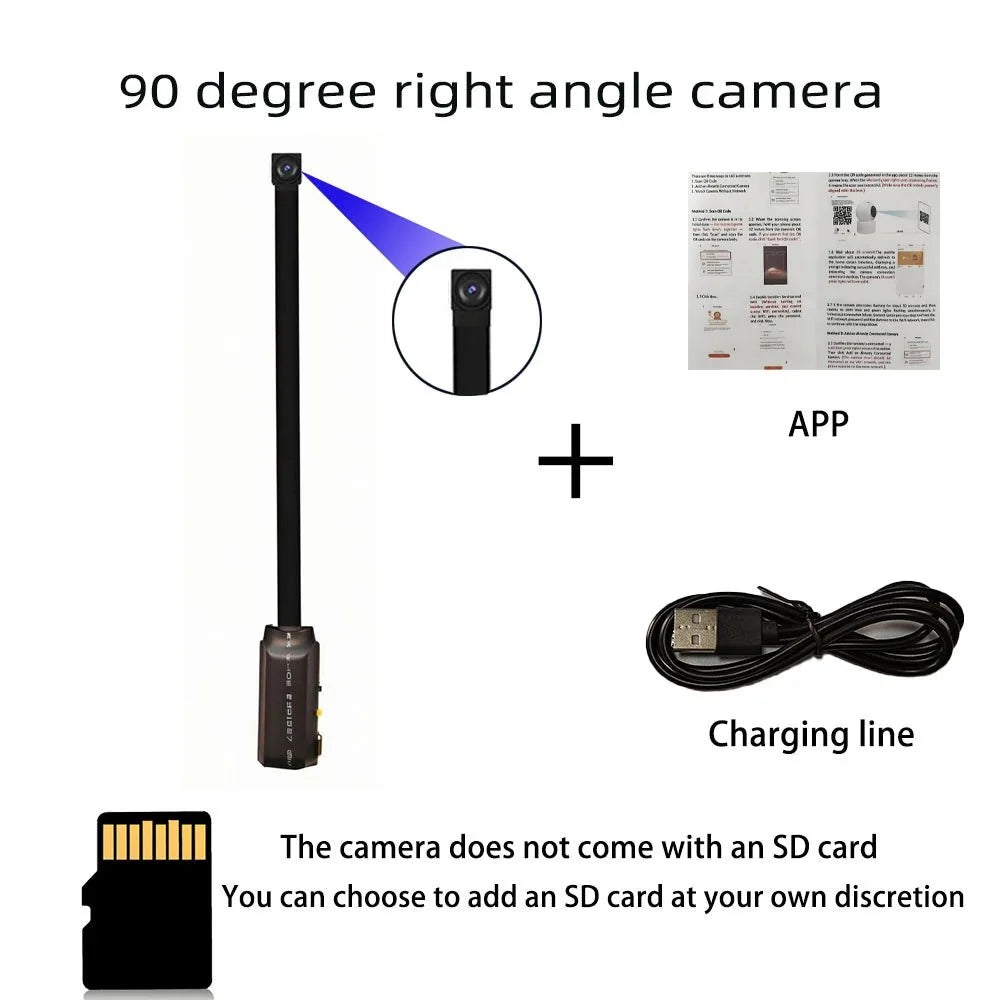 4K Mini WiFi Camera With Remote Viewing And Motion Alerts - stepyours.com