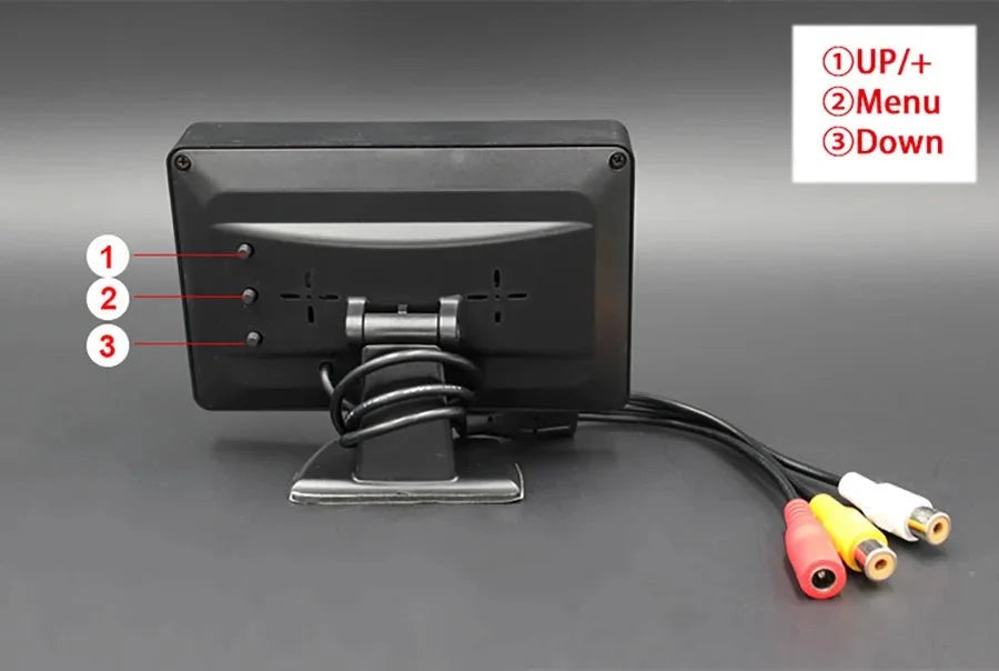 4.3 Inch Rotatable Rear View Camera For Car Reversing With 170 Degree Angle - stepyours.com