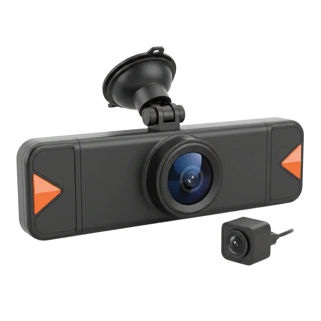 4 Channel Dash Cam With Front And Rear Night Vision Quad Vehicle DVR - stepyours.com