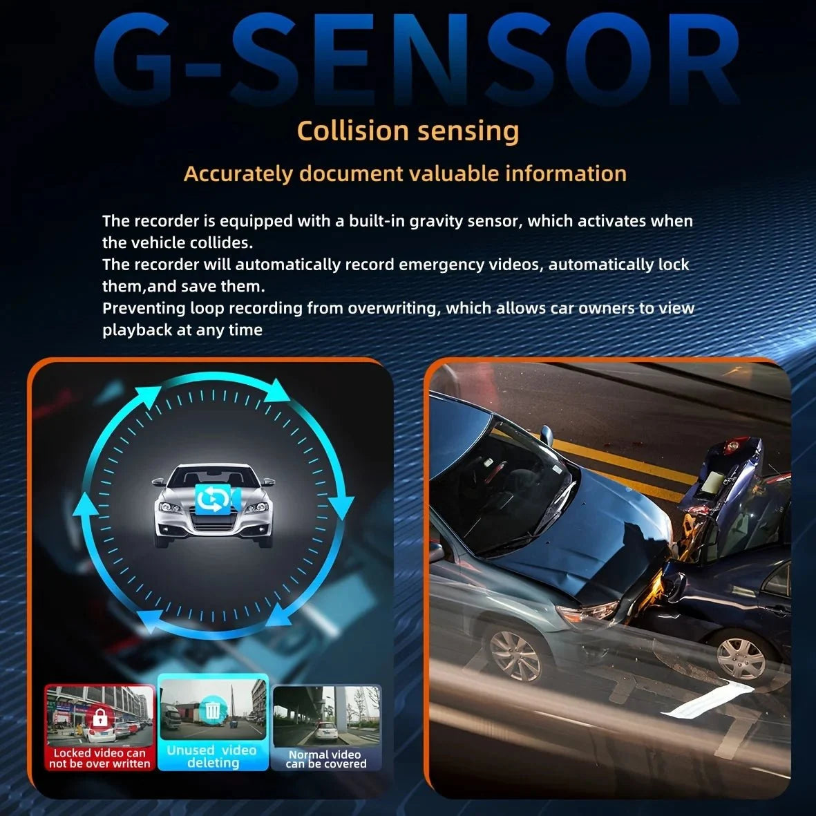 4 Channel WiFi Dashcam Full HD 1080P Front Rear Night Vision Loop Recording - stepyours.com