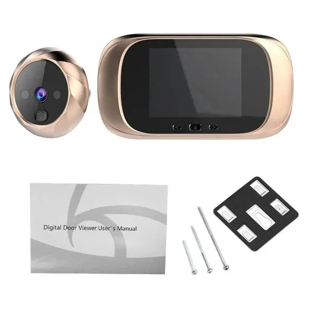 2.8 Inch Video Doorbell Peephole Camera With Motion - stepyours.com