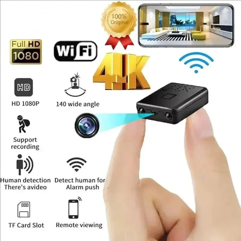 XD Mini Camera Full HD 1080P WiFi Night Vision Recorder - stepyours.com