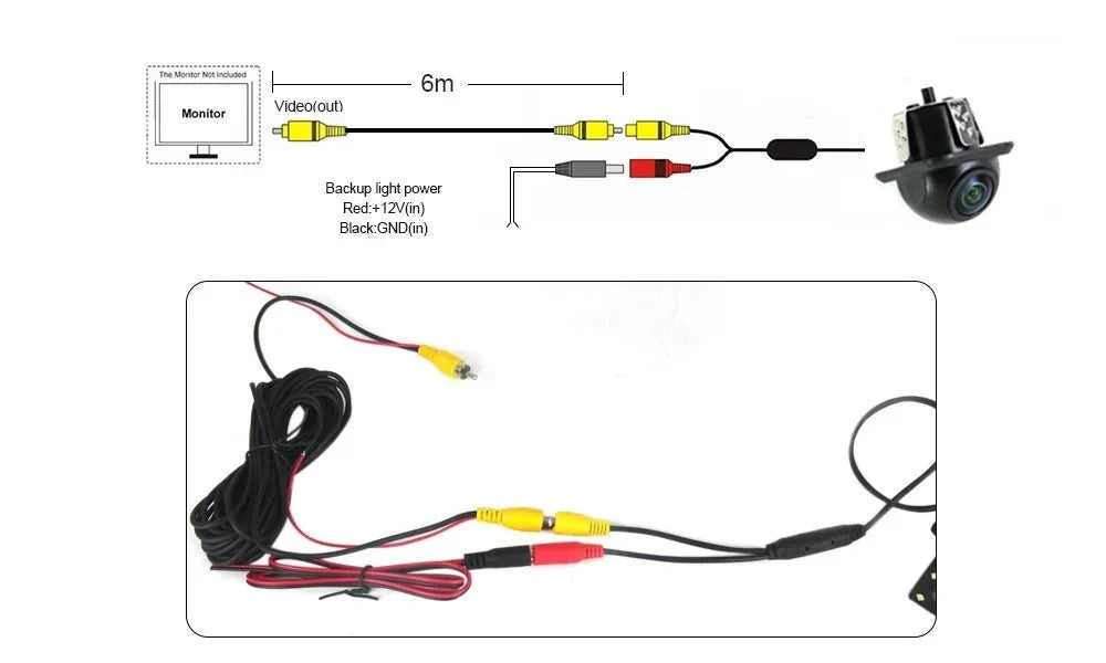 Navifans Rear View Camera 1080P 720P AHD CVBS 170 Wide Angle Night Vision - stepyours.com