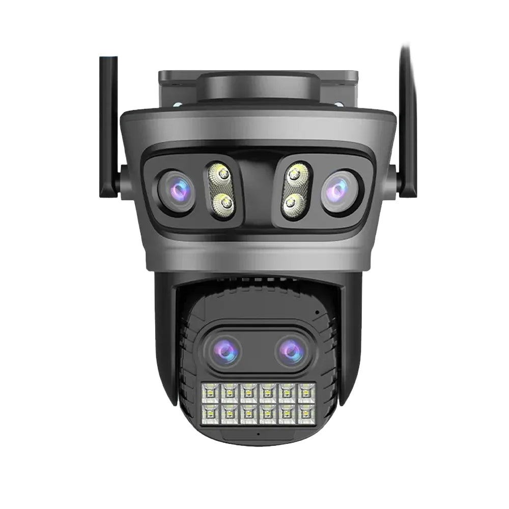 20MP Outdoors WiFi PTZ Security Camera - AI Human Detection and 10X Zoom Hooks by stepyours.com