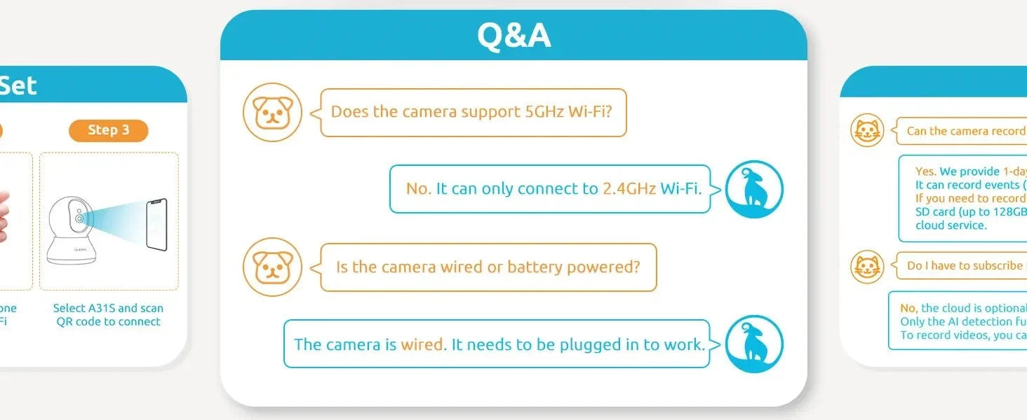 Blurams 2K Indoor Camera - 360 Pet And Elder Surveillance With OneTouch Call - stepyours.com