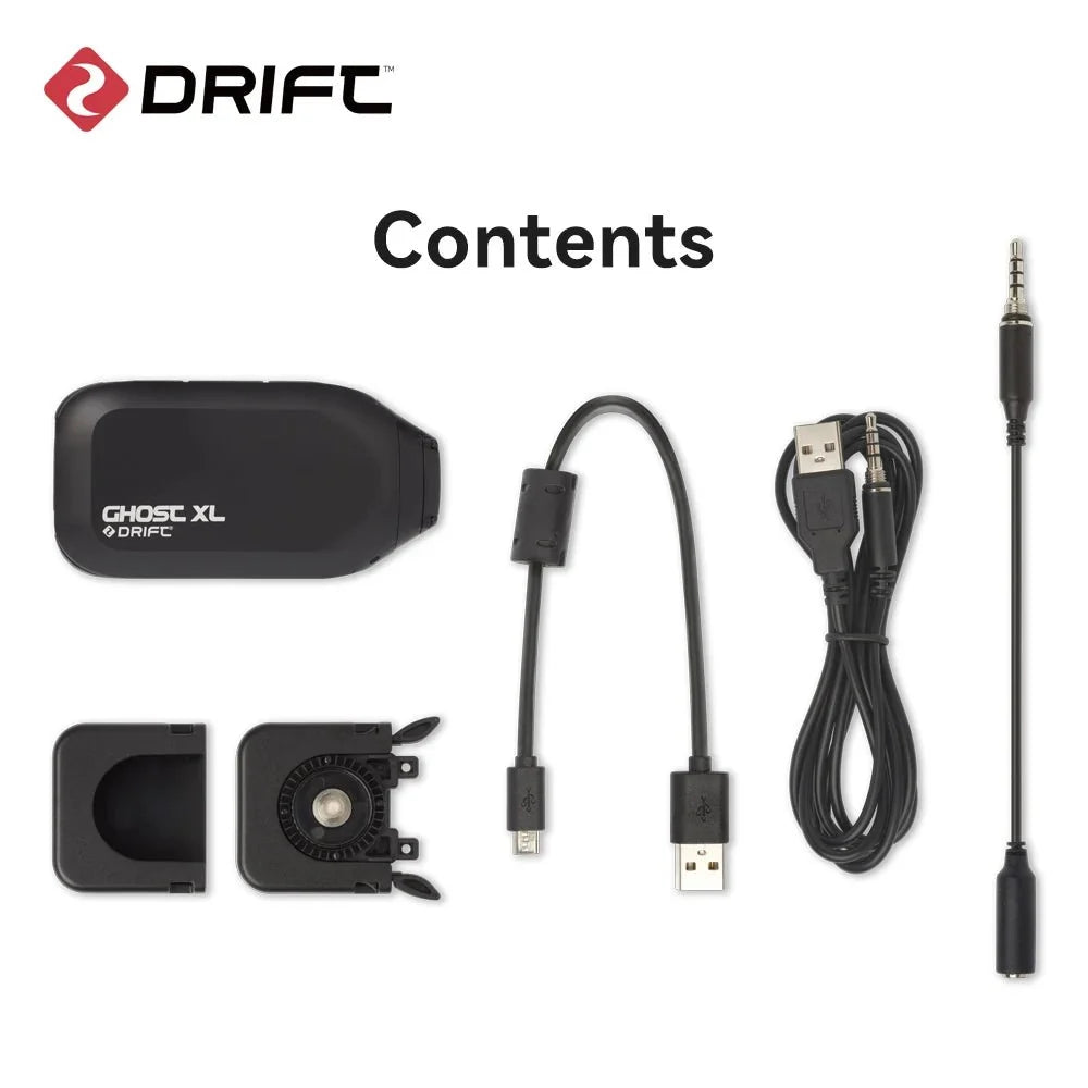 Drift Ghost XL Action Camera 1080p Full HD Waterproof Rotating Lens Dash Cam - stepyours.com