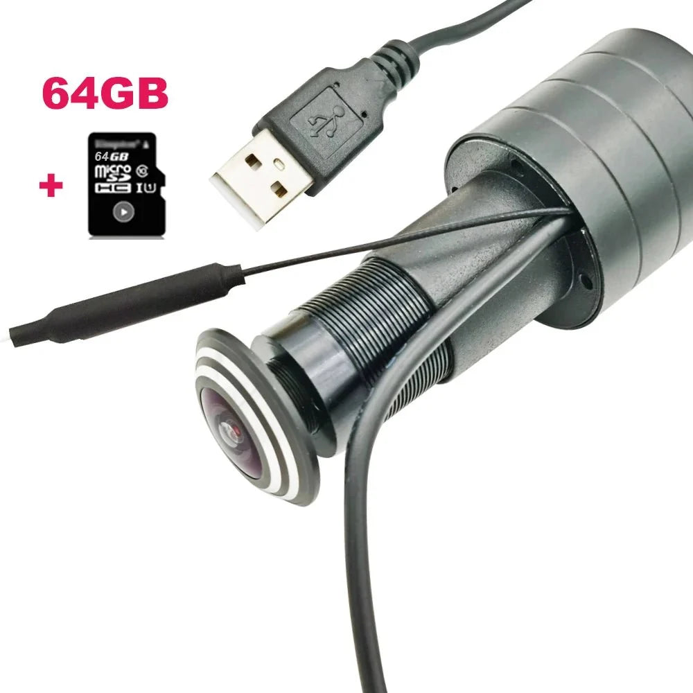 Topvico 5G Tuya Peephole WiFi Camera Motion Detection 1080P - stepyours.com