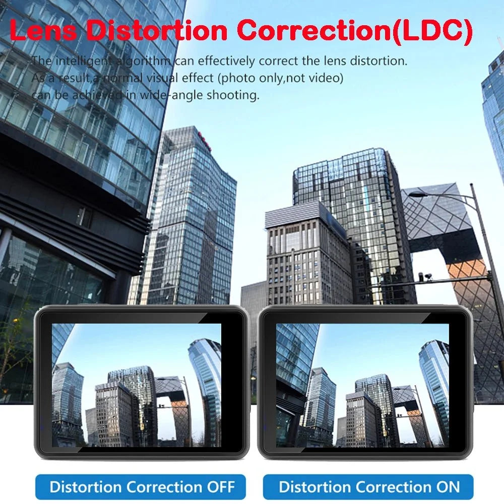 Adventure Ready Action Camera 5K 4K60FPS Dual IPS Touch LCD Waterproof 30M - stepyours.com