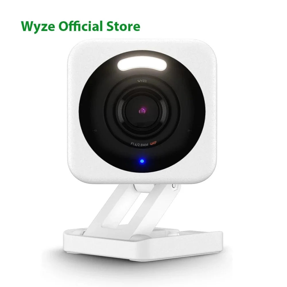 Wyze Cam V4 - 2.5K QHD Indoor Outdoor Camera With Motion Spotlight - stepyours.com