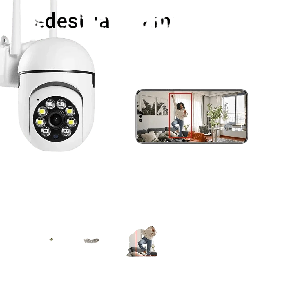OKam Pro Indoor 8MP WiFi IP Camera - Smart Tracking And 355 Degree Pan - stepyours.com