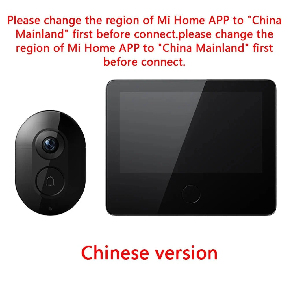 Xiaomi Smart Cat Eye 2 Doorbell Camera 3MP HD Night Vision - stepyours.com