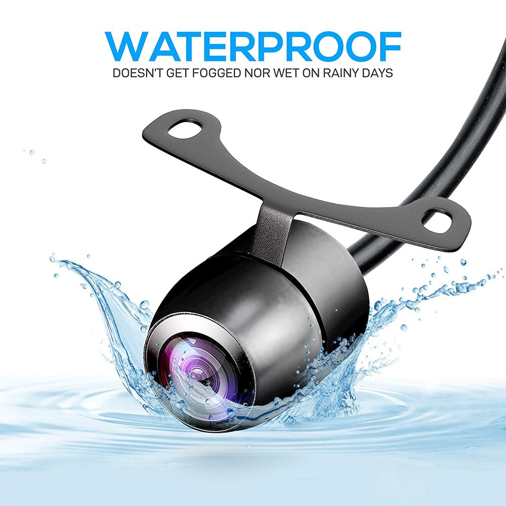 IP68 Waterproof Car Rear View Camera Night Vision 170 Degree HD Backup Monitor - stepyours.com