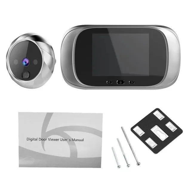 2.8 Inch Video Doorbell Peephole Camera With Motion - stepyours.com