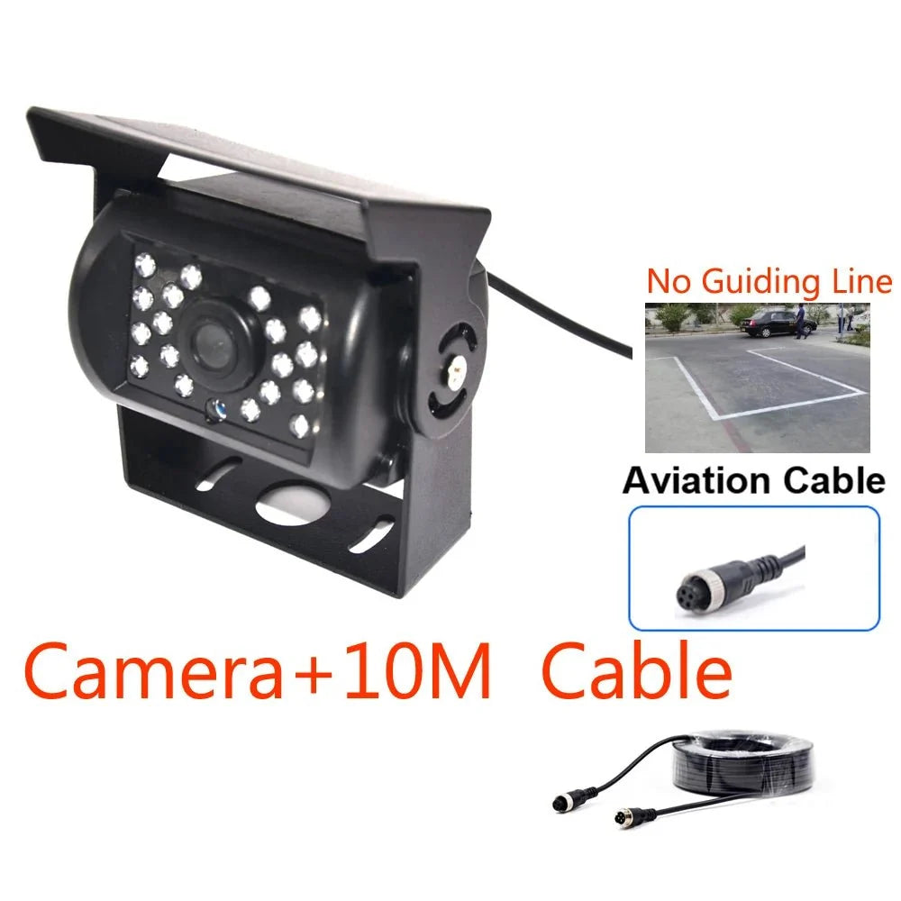 Hooked On Parking HD Infrared Rear View Backup Camera For Trucks And RVs - stepyours.com