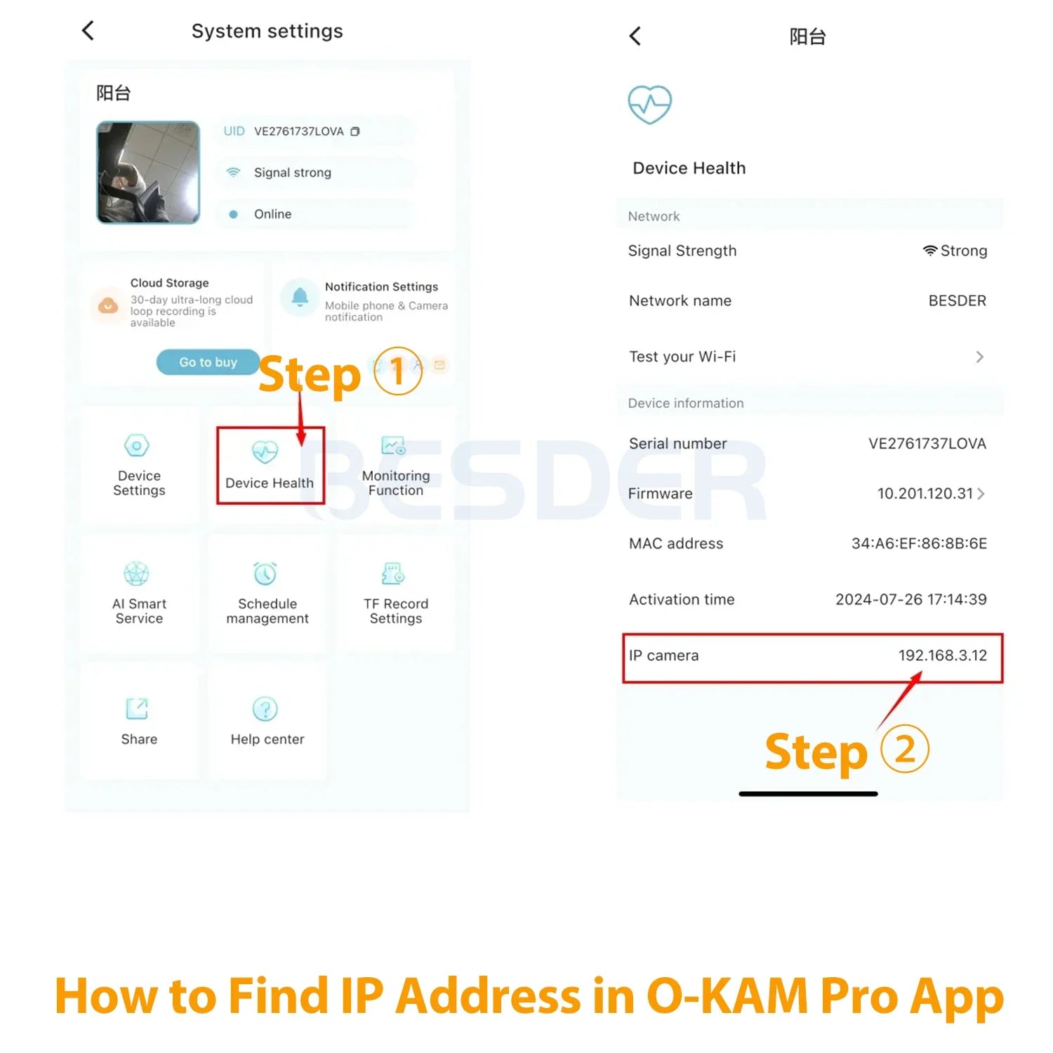 BESDER O - Kam Pro - Dual Screen 4K Outdoor PTZ WiFi Camera With Human Detection - stepyours.com