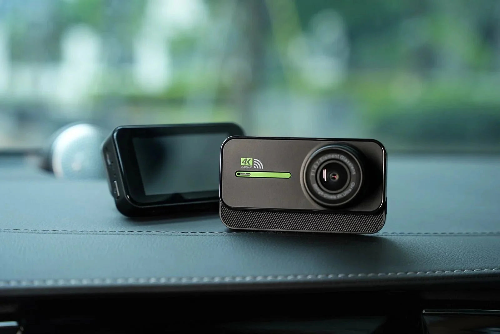 4K Dash Cam For Cars Front And Rear With WiFi Parking Mode Recorder - stepyours.com