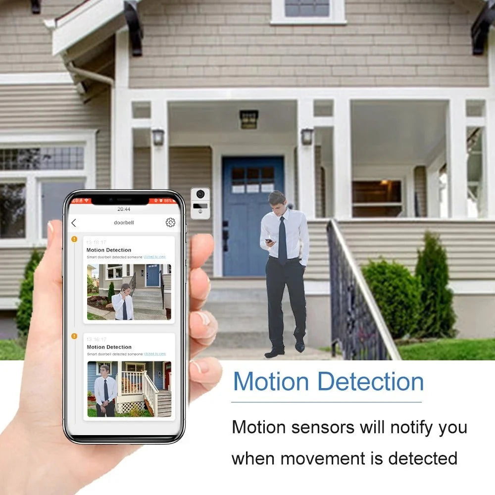 Tuya Smart 1080P Doorbell Camera With WiFi Intercom Unlock - stepyours.com