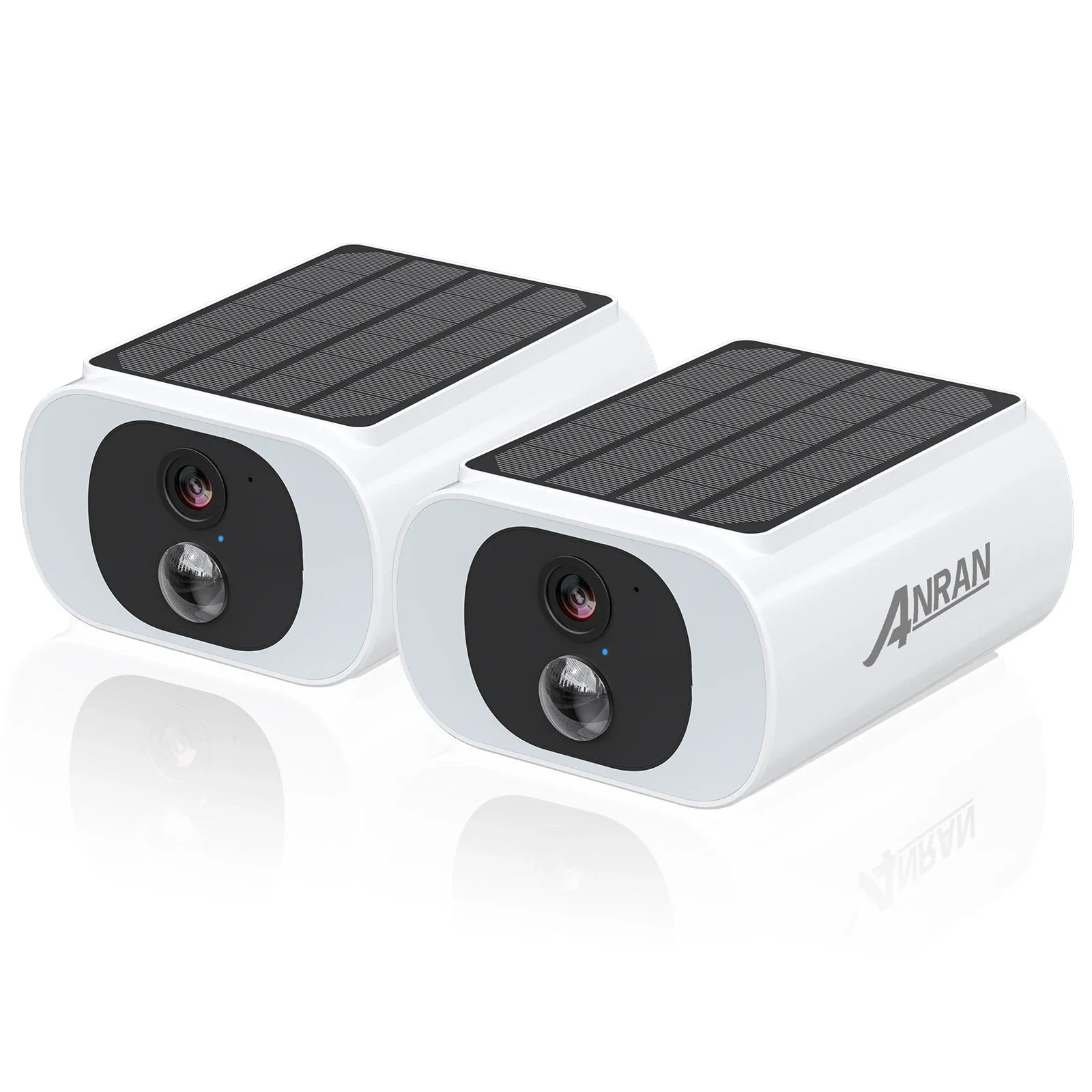 ANRAN Wireless Battery Solar Security Camera Floodlight Color Night Vision - stepyours.com