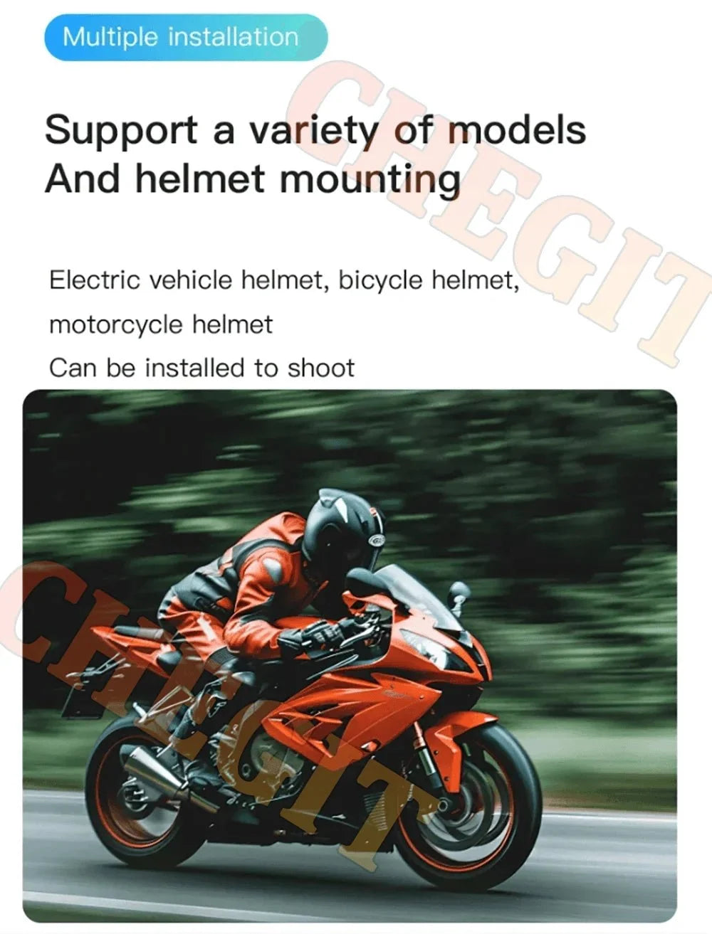 4K WiFi POV Mini Action Camera Magnetic Pocket Vlog Cam Helmet Mount for Bike - stepyours.com