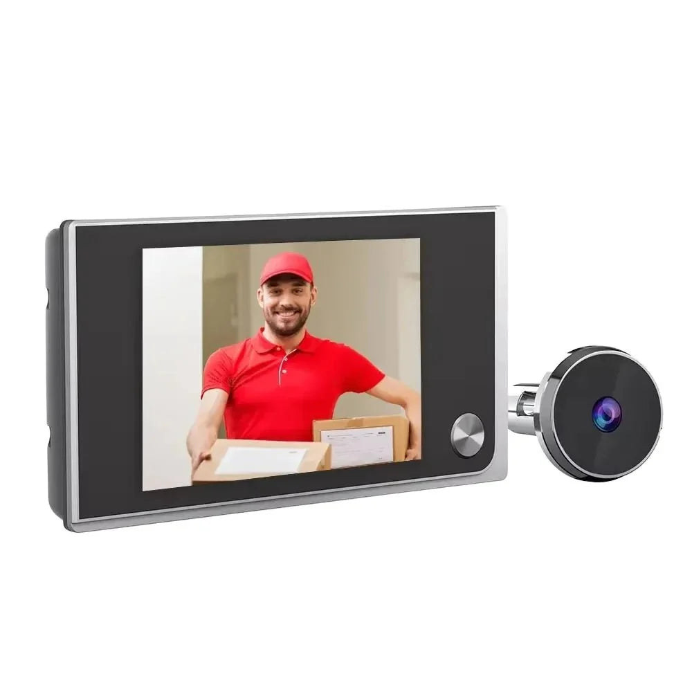 KAK 3.5 Inch Door Peephole Camera 120 Degree Wide Angle - stepyours.com