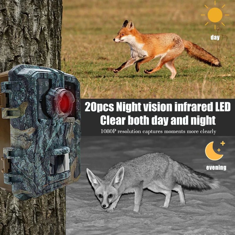 MiniDL003 Wild Hunter Camera 16MP 1080P Night Vision For Trails - stepyours.com