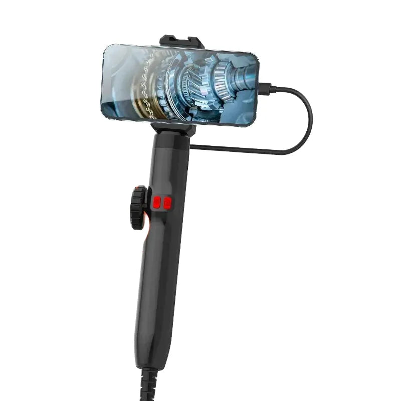 360 Degree Articulating Borescope Endoscope With Light For Android And iOS - stepyours.com