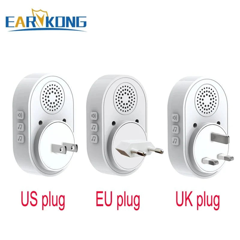 Intelligent Wireless Doorbell Waterproof 100m Range Camera - stepyours.com