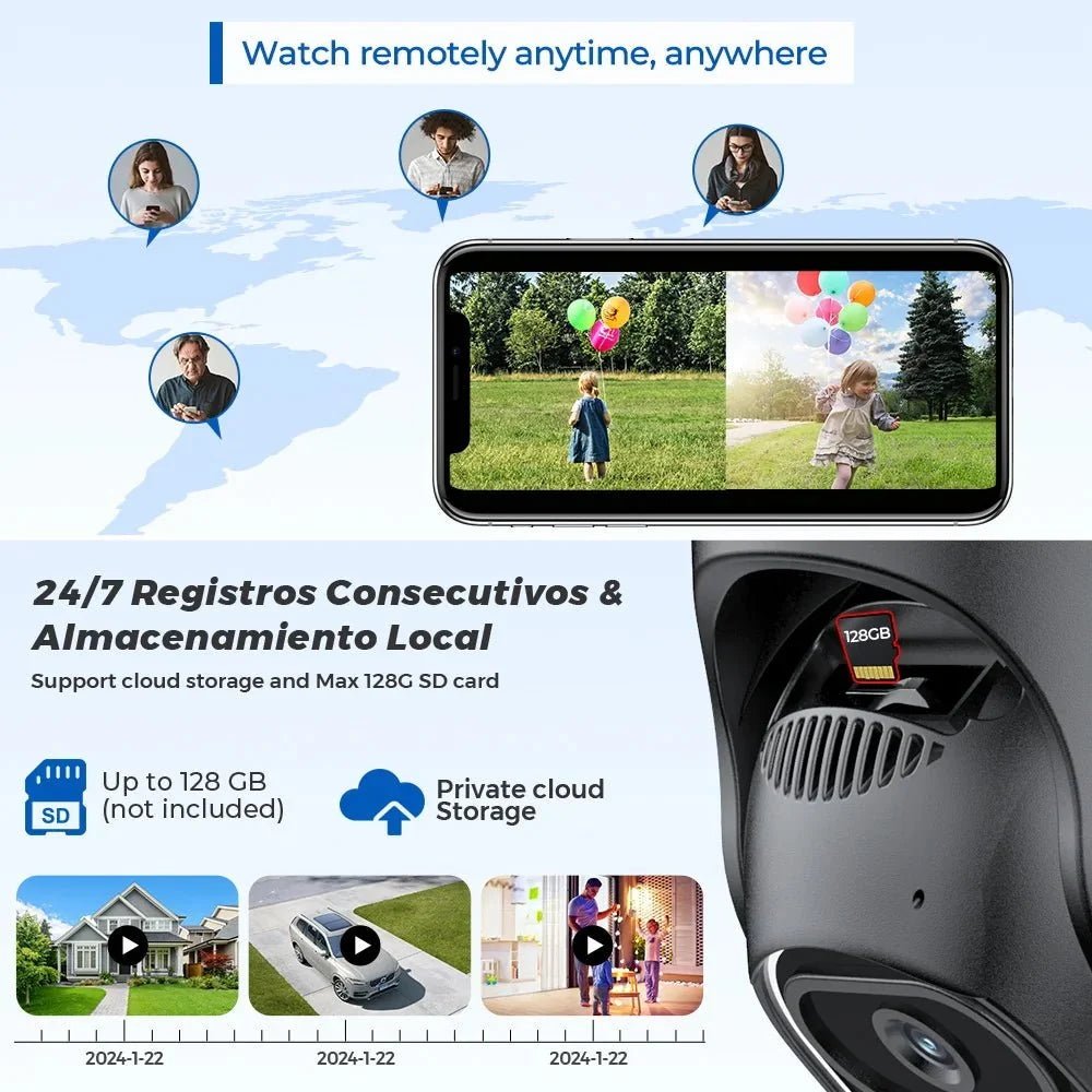 AI Humanoid Detection Camera for Home - Enovarah
