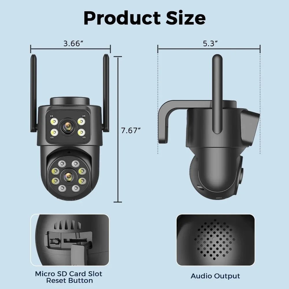 AI Outdoor Camera for Home Security and Alerts Pro - Enovarah