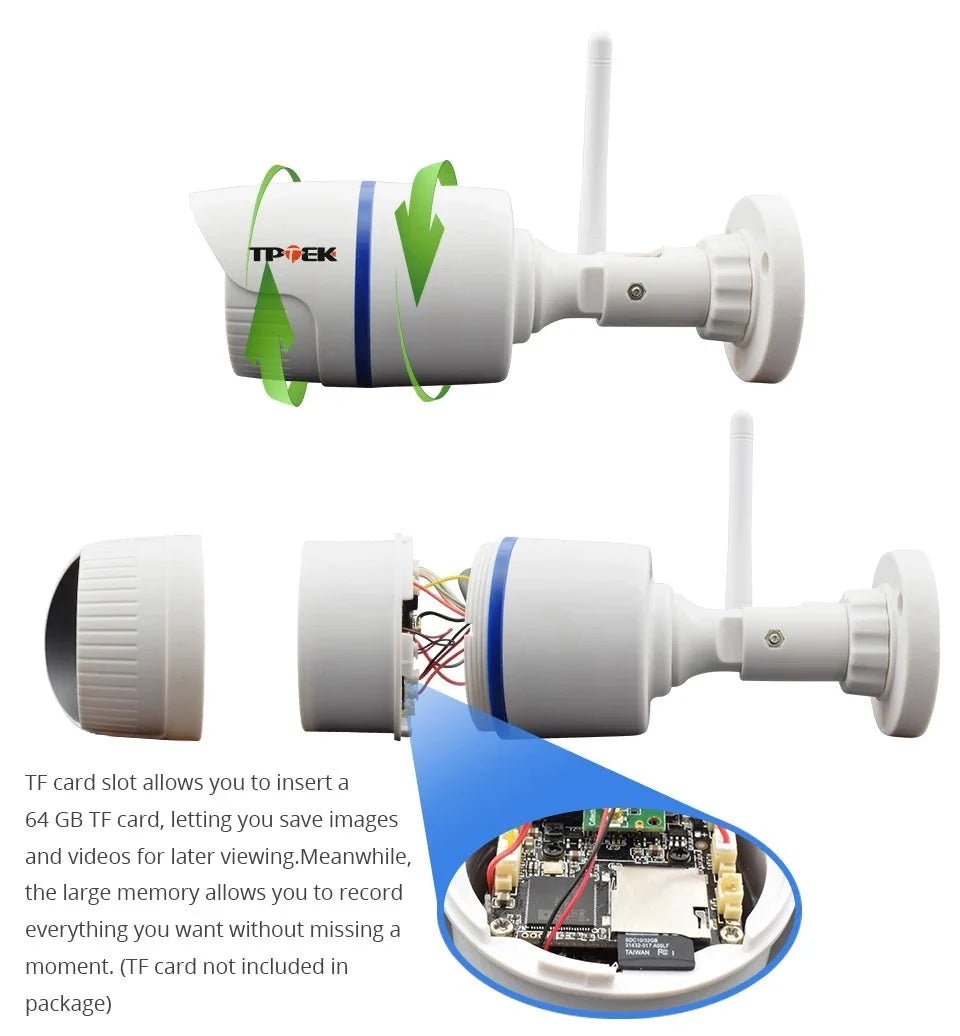 Clear 4MP Outdoor Camera for Home Use - Enovarah