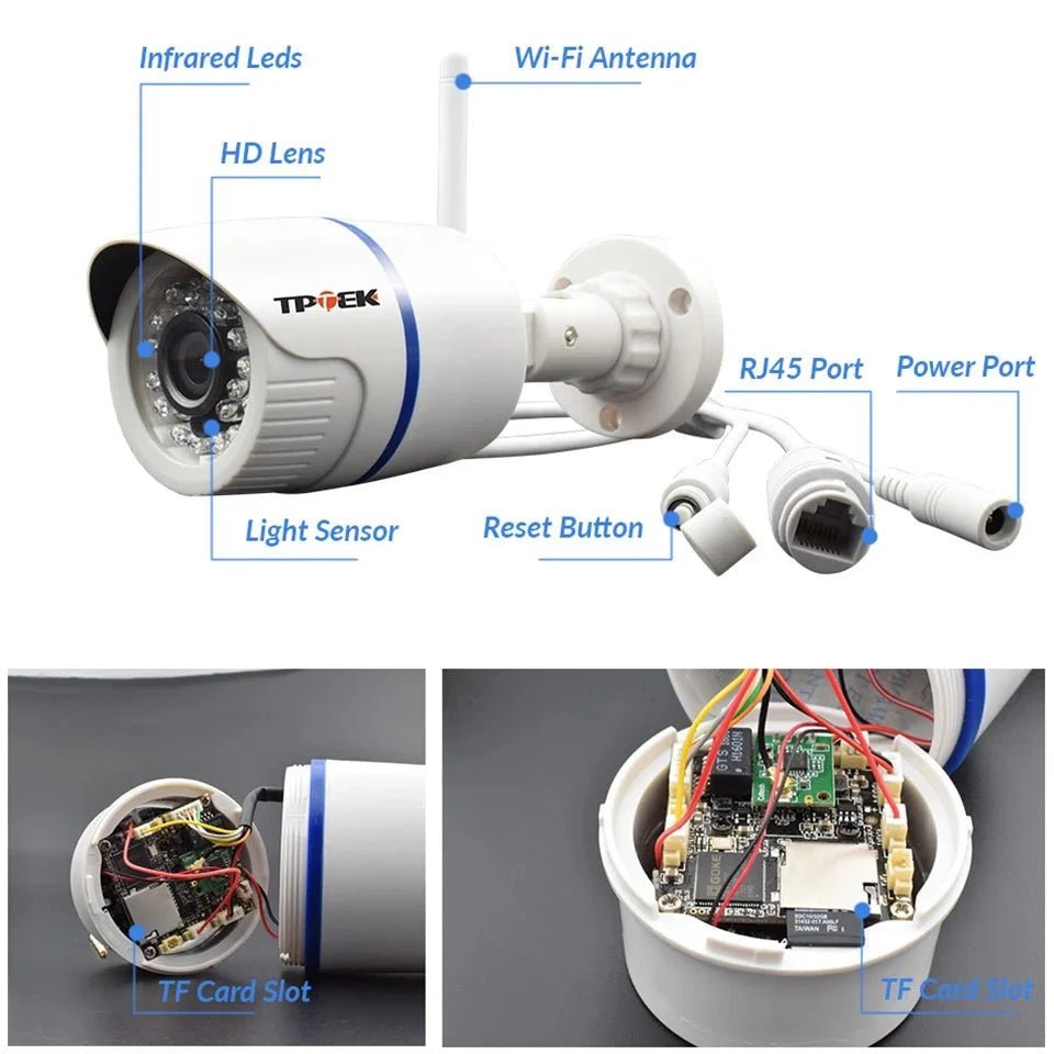 Clear 4MP Outdoor Camera for Home Use - Enovarah