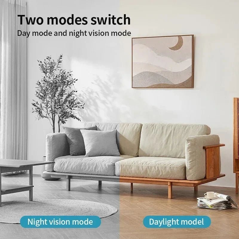 Clear 5MP Indoor Camera for Family Home Monitoring - Enovarah