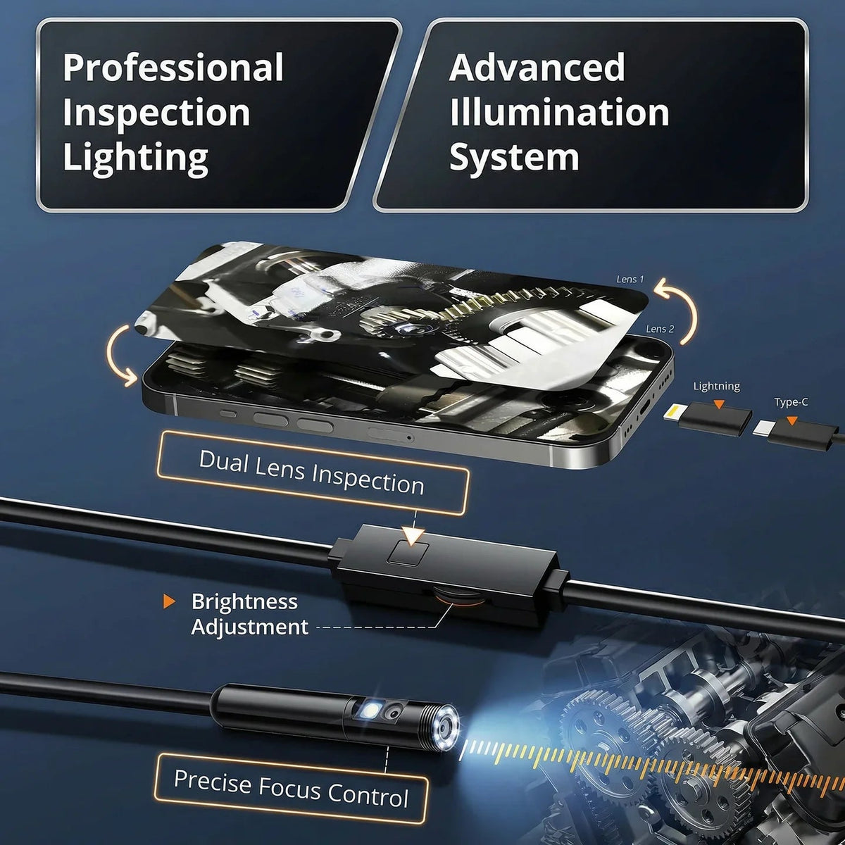 Endoscope Camera for DIY Clear Views - Enovarah