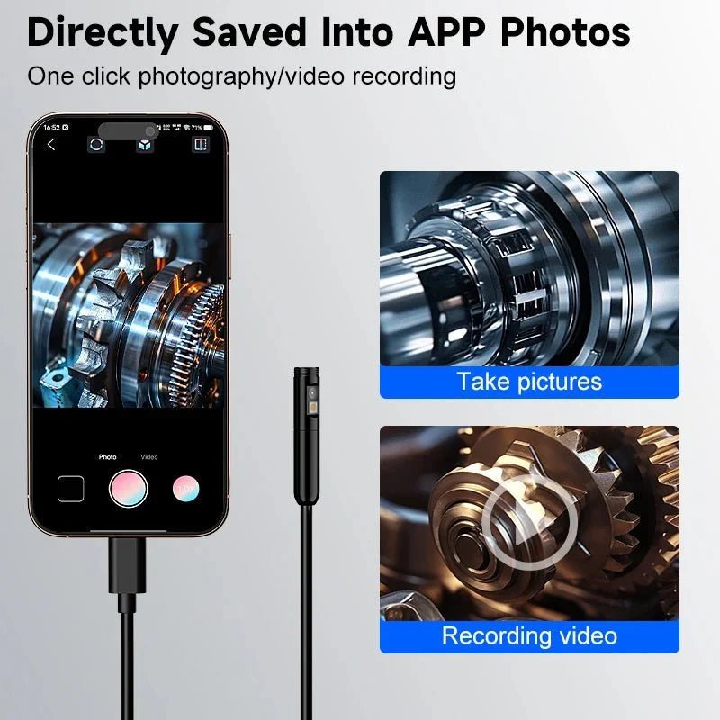 HD 1080P Endoscope for DIY Inspections and Repairs - Enovarah