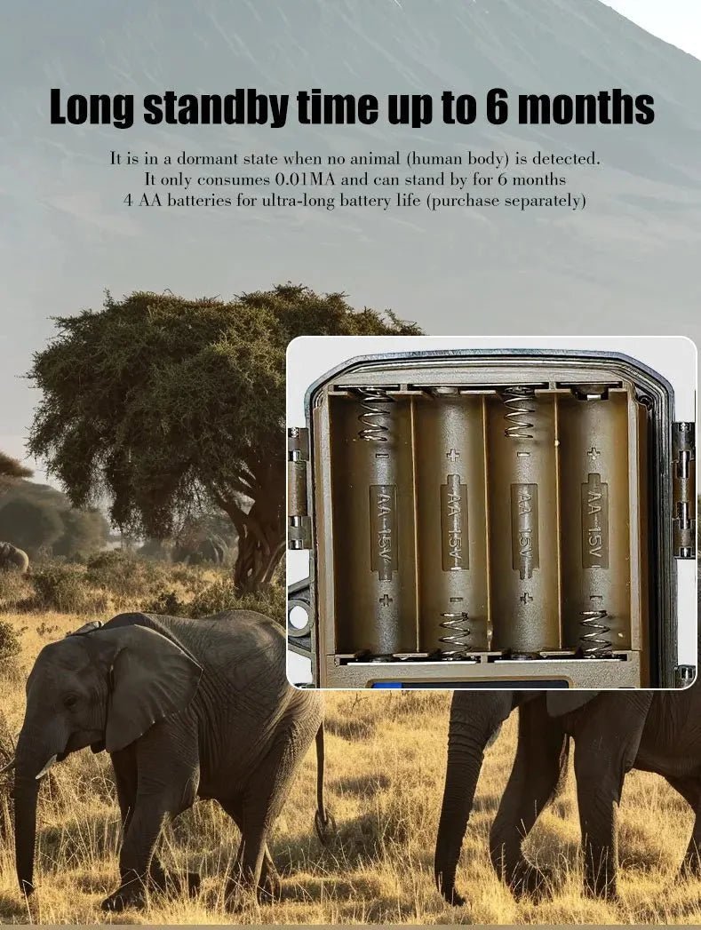 Night Vision Trail Camera for Hunters - Enovarah