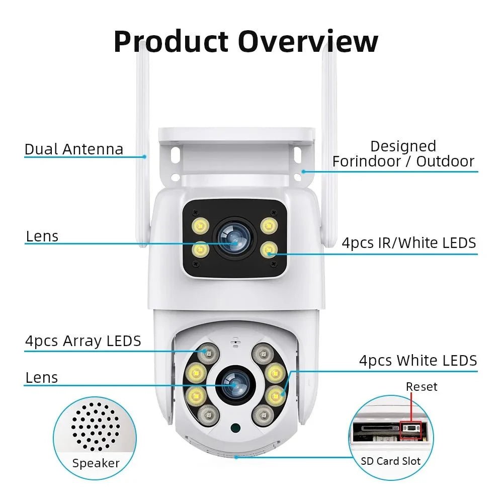 Outdoor Smart Security Camera for Home Safety - Enovarah