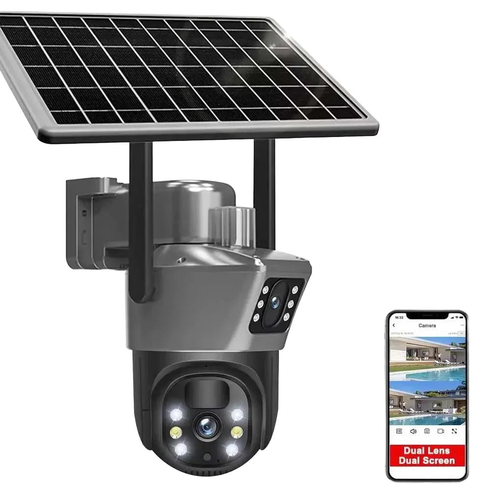 Proactive Solar PTZ Camera for Homes - Enovarah