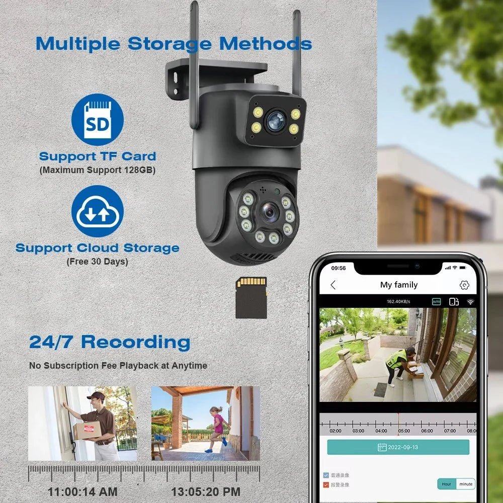 Secure Outdoor Security Camera for Home - Enovarah