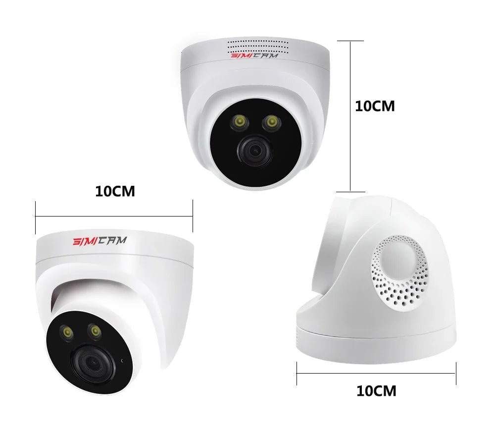Smart 4K Dome Camera for Home Security - Enovarah