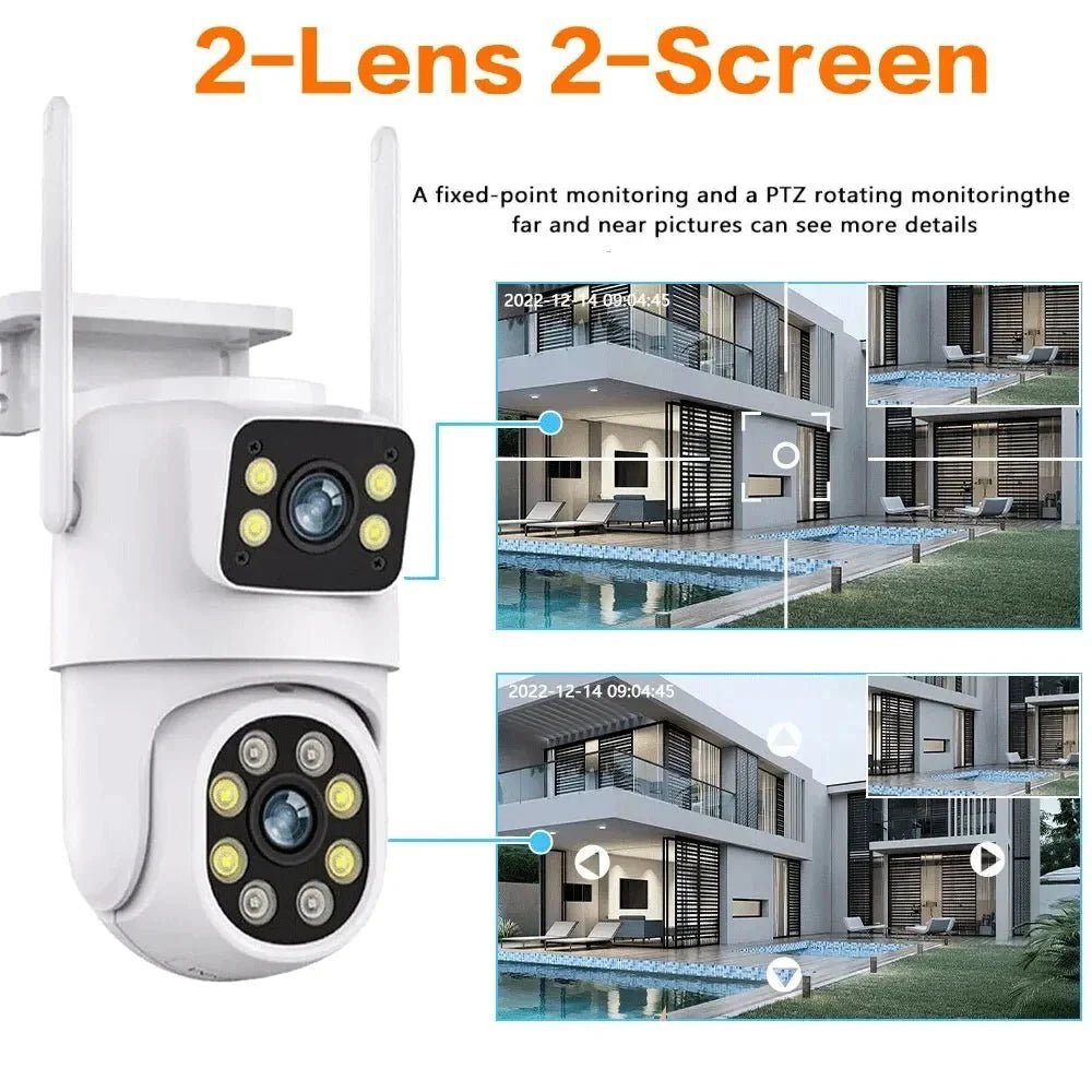 Smart 4K Outdoor PTZ Camera for Home Security Plus - Enovarah