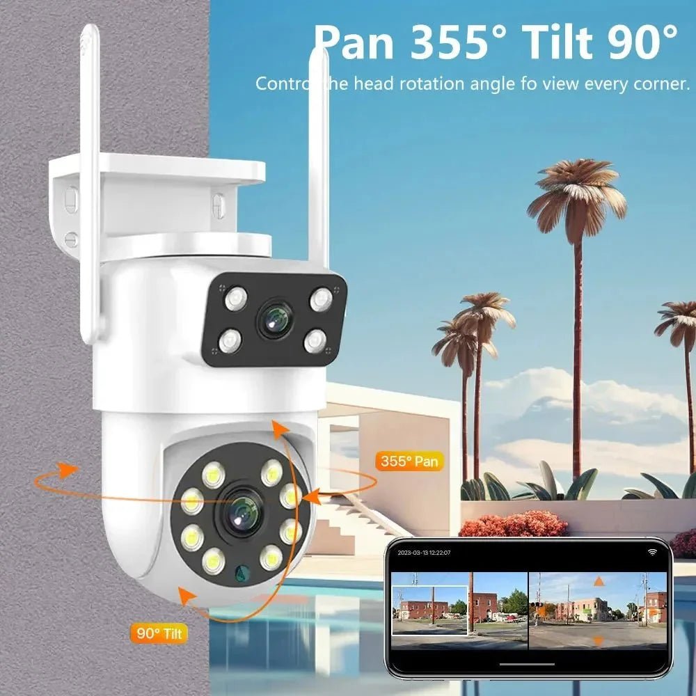 Smart 4K Outdoor PTZ Camera for Home Security Plus - Enovarah