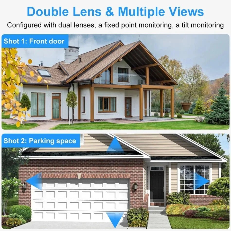 Smart 4K Outdoor PTZ Camera for Home Security Plus - Enovarah